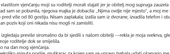 Muž me ošamario na vlastitom vjenčanju pred 80 gostiju, a jedan poziv mom bratu otkrio je njegovu pravu namjeru! Muž me ošamario na vlastitom vjenčanju pred 80 gostiju, a jedan poziv mom bratu otkrio je njegovu pravu namjeru!