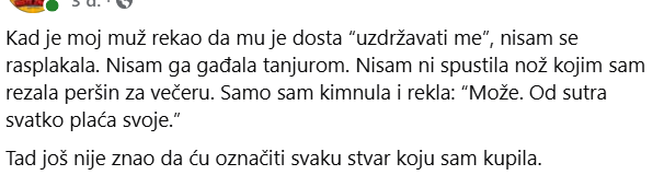 Muž mi je rekao: „Dosta mi je da te uzdržavam“ — pa je njegova obitelj u subotu došla po besplatni ručak i doživjela iznenađenje Muž mi je rekao: „Dosta mi je da te uzdržavam“ — pa je njegova obitelj u subotu došla po besplatni ručak i doživjela iznenađenje