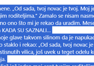 Muž mi je rekao: „Tvoj novac je tvoj, a moj je moj!“ Prihvatila sam njegova pravila, a mjesec dana kasnije njegova porodica ostala je bez riječi! Muž mi je rekao: „Tvoj novac je tvoj, a moj je moj!“ Prihvatila sam njegova pravila, a mjesec dana kasnije njegova porodica ostala je bez riječi!