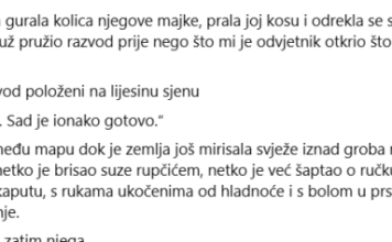 NA POGREBU SVEKRVE MUŽ MI JE DAO PAPIRE ZA RAZVOD — A ONDA MI JE NJEZIN ODVJETNIK PRED SVIMA DAO KLJUČ I REKAO: „OVO JE OSTAVILA VAMA.“ NA POGREBU SVEKRVE MUŽ MI JE DAO PAPIRE ZA RAZVOD — A ONDA MI JE NJEZIN ODVJETNIK PRED SVIMA DAO KLJUČ I REKAO: „OVO JE OSTAVILA VAMA.“