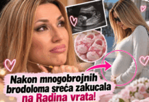 Nakon mnogobrojnih brodoloma sreća zakucala na Radina vrata!ČUVALA JE LIJEPE VIJESTI, U STROGOJ TAJNOSTI sad je stomak odao:Rada prima čestitke, dolazi nam djevojcica… Nakon mnogobrojnih brodoloma sreća zakucala na Radina vrata!ČUVALA JE LIJEPE VIJESTI, U STROGOJ TAJNOSTI sad je stomak odao:Rada prima čestitke, dolazi nam djevojcica…
