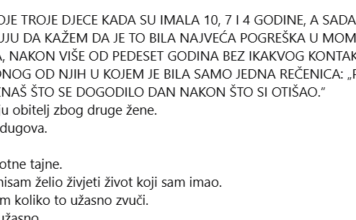 Napustio sam troje djece prije 50 godina – a onda mi je pismo sina otkrilo istinu koju nikada nisam očekivao! Napustio sam troje djece prije 50 godina – a onda mi je pismo sina otkrilo istinu koju nikada nisam očekivao!