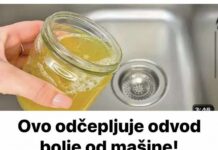 Ovo odčepljuje odvod bolje od mašine! SMRAD NESTAJE Ovo odčepljuje odvod bolje od mašine! SMRAD NESTAJE