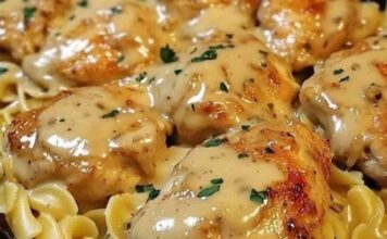 Piletina s puter-nudlama iz jedne tave 🍗🍝 Savršeno za užurbane večeri!