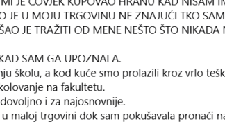 PRIJE 21 GODINU KUPOVAO MI JE HRANU KAD NISAM IMALA NI ZA RUČAK… A SADA JE UŠAO U MOJU TRGOVINU I TRAŽIO POMOĆ OD MENE PRIJE 21 GODINU KUPOVAO MI JE HRANU KAD NISAM IMALA NI ZA RUČAK… A SADA JE UŠAO U MOJU TRGOVINU I TRAŽIO POMOĆ OD MENE
