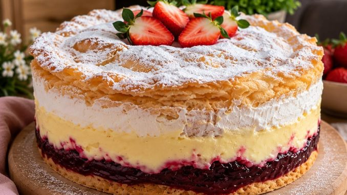 PRINCES TORTA S VANIL KREMOM I ŠUMSKIM VOĆEM 🍰