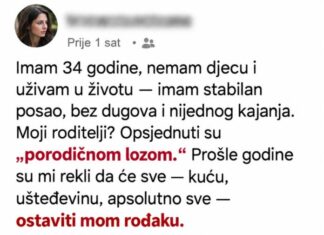 Roditelji su kuću ostavili rođaku jer nemam djecu: Nisu znali da ću uskoro postati majka Roditelji su kuću ostavili rođaku jer nemam djecu: Nisu znali da ću uskoro postati majka