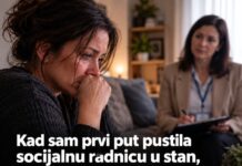 Kad sam prvi put pustila socijalnu radnicu u stan, osjećala sam se kao da sam izdala samu sebe