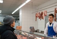 Svaki dan sedamdesetogodišnja penzionerka kupovala je kod mesara 40 kilograma mesa. Jednog dana mesar je odlučio da je prati kako bi saznao gde nestaje svo to meso. Svaki dan sedamdesetogodišnja penzionerka kupovala je kod mesara 40 kilograma mesa. Jednog dana mesar je odlučio da je prati kako bi saznao gde nestaje svo to meso.