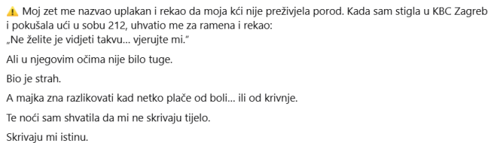 ZET MI JE REKAO DA JE MOJA KĆER UMRLA NA PORODU — ALI KAD SAM OTVORILA VRATA SOBE 212, DOČEKAO ME PRIZOR KOJI NIKADA NEĆU ZABORAVITI ZET MI JE REKAO DA JE MOJA KĆER UMRLA NA PORODU — ALI KAD SAM OTVORILA VRATA SOBE 212, DOČEKAO ME PRIZOR KOJI NIKADA NEĆU ZABORAVITI